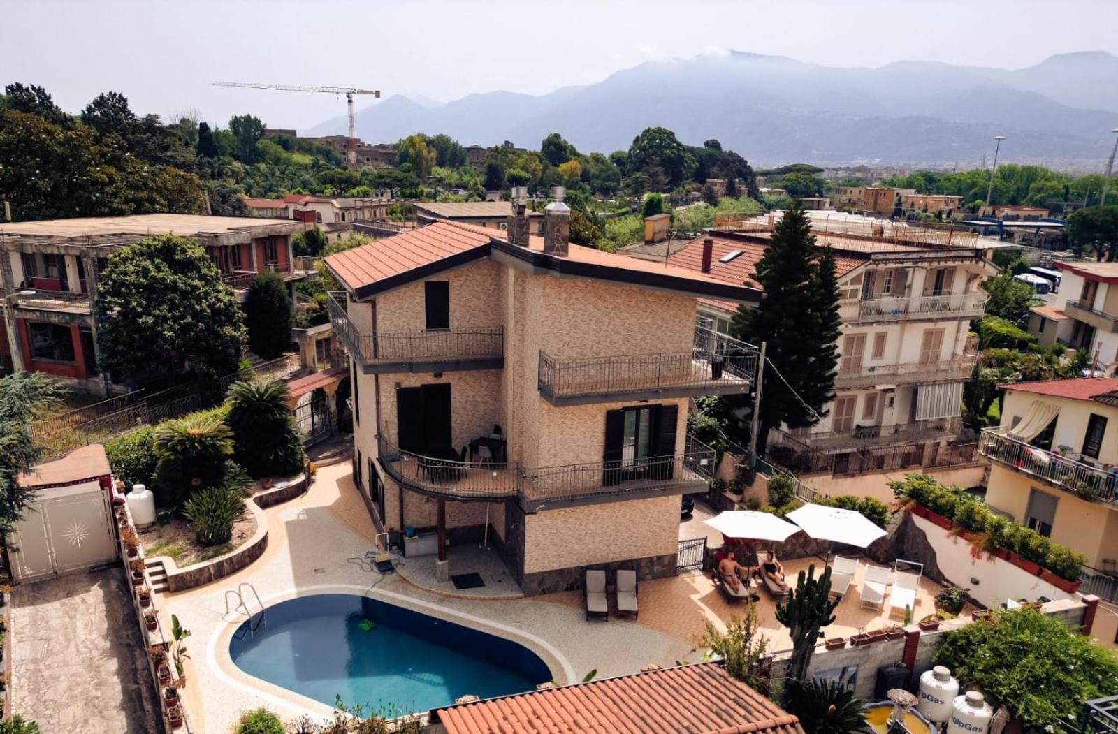 Villa Elisabetta Pompei Exterior foto